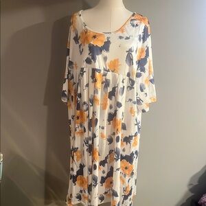 Floral Print Women's Dress